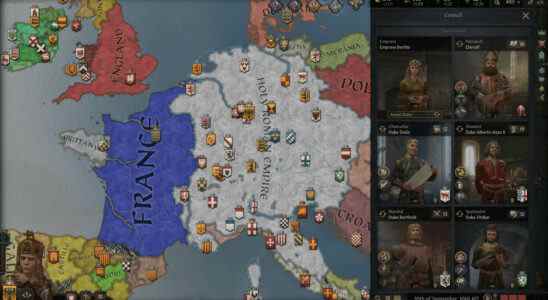 Regardez les développeurs de Crusader Kings 3 tuer leur frère avec un canard