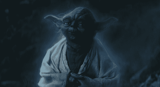 Yoda in Star Wars: The Last Jedi