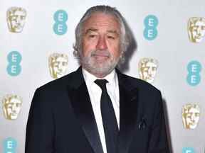 Robert De Niro assiste aux BAFTA Awards à Londres, le 2 février 2020.