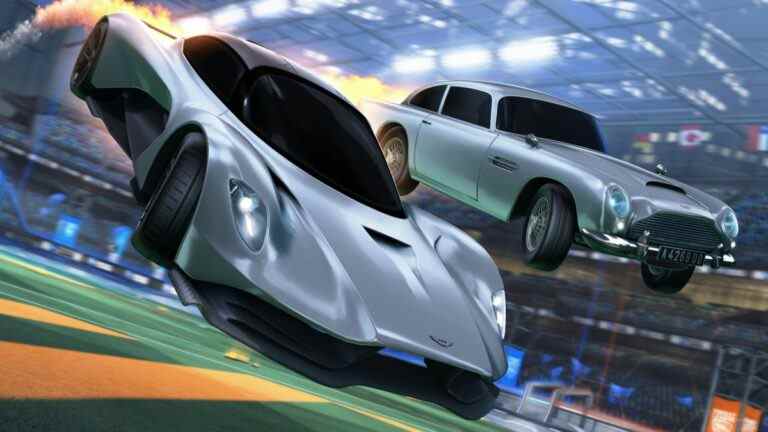 Rocket League ajoute la James Bond Aston Martin Valhalla