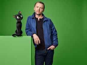 Simon Pegg et son personnage Bob dans 