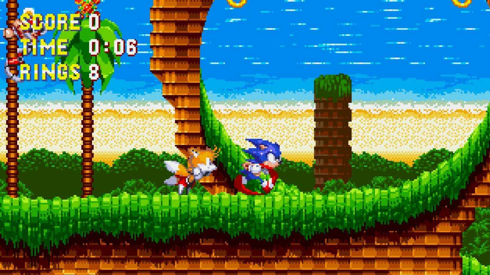 Sonic Triple Trouble fait peau neuve en 16 bits
