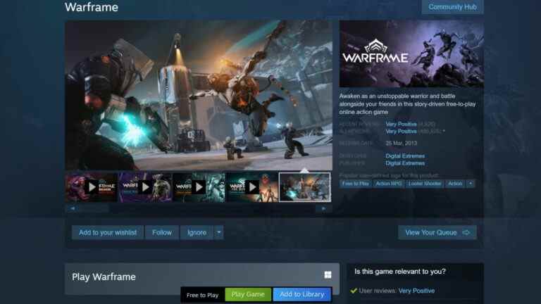 Steam fait un petit changement qui excite beaucoup de joueurs sur PC