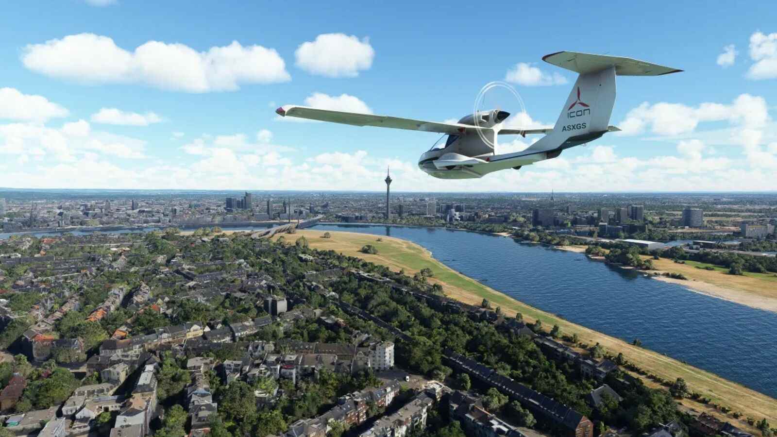 Survolez Gamescom dans la première mise à jour de la ville de Microsoft Flight Simulator, maintenant disponible

