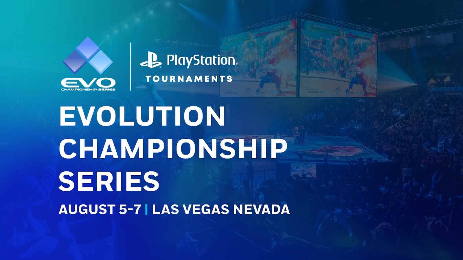 Tournois PlayStation : diffusion en direct d'EVO Lounge pour présenter les actualités d'Arc System Works, Bandai Namco, Capcom, SNK, Warner Bros. Games, etc.    
