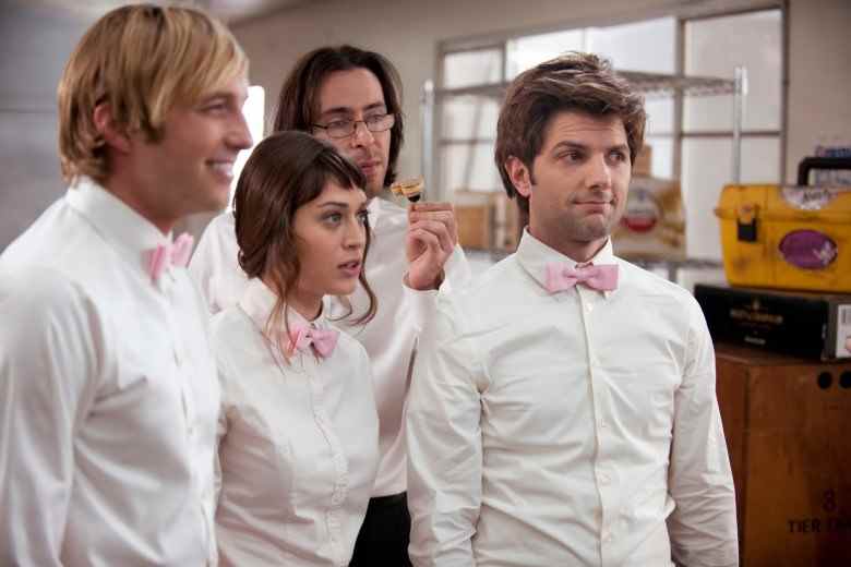 Party Down, Adam Scott, Martin Starr, Ryan Hansen, Lizzy Caplan