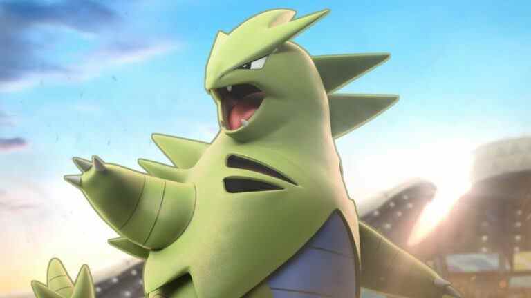 Tyranitar libère sa puissance dans la nouvelle bande-annonce de Pokémon Unite
