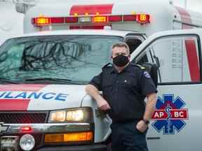 Troy Clifford, président des ambulanciers paramédicaux de la Colombie-Britannique, section locale 873 du SCFP.