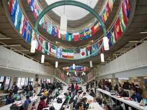 Le centre étudiant du campus North York de l'Université York, le mercredi 31 janvier 2018.