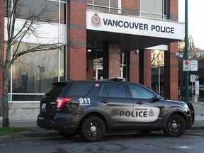 Photo d'archive du quartier général du service de police de Vancouver.