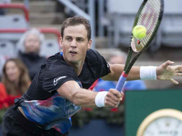 Vasek Pospisil remporte la victoire lors du match de qualification du premier tour à l’US Open