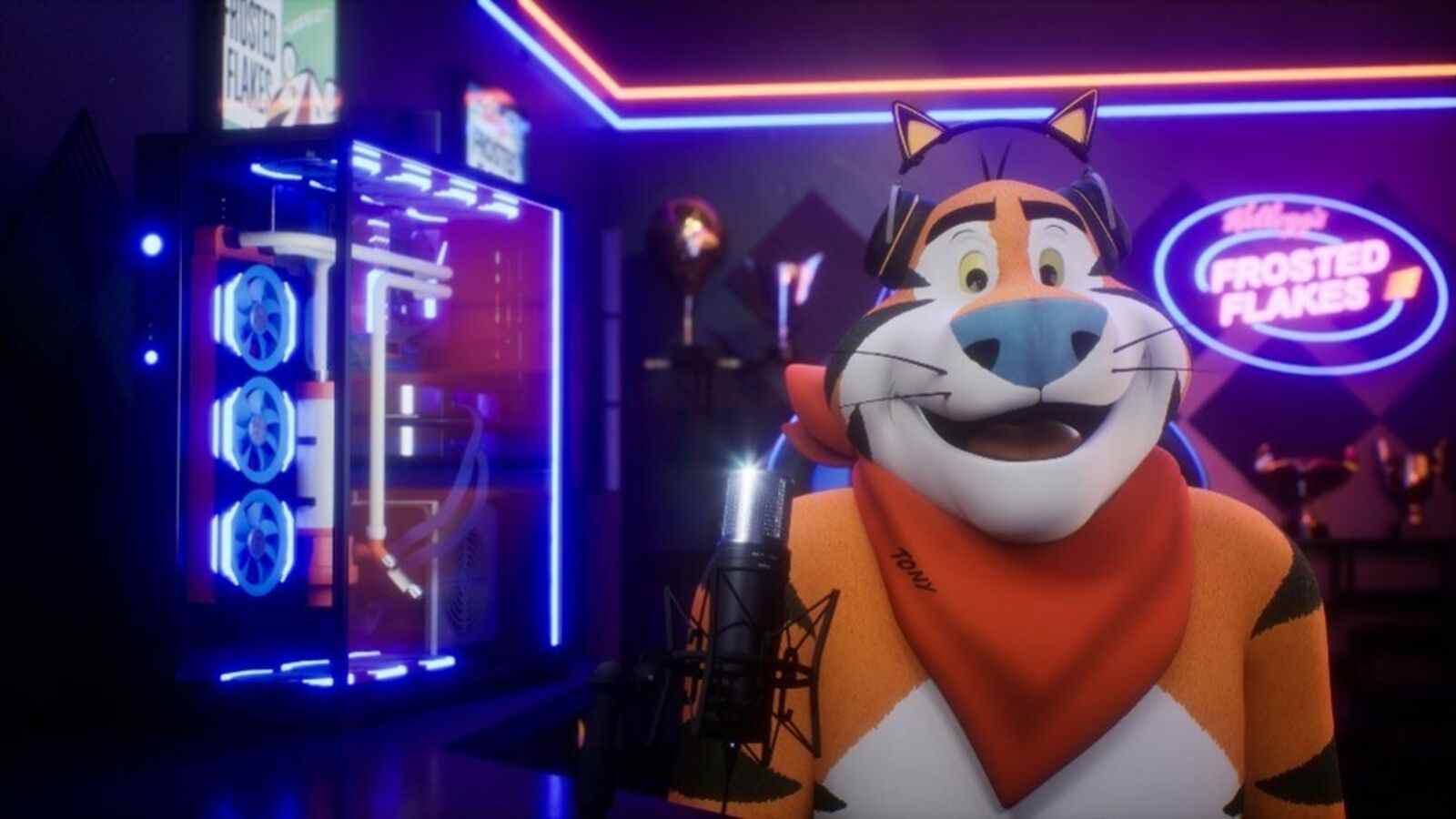 Vérification des faits: le PC refroidi au lait de Tony the Tiger fonctionnerait, un peu

