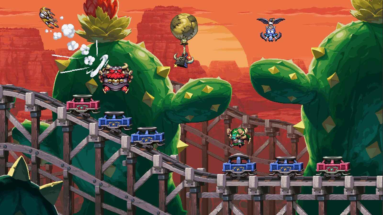 Vikings On Trampolines est le prochain jeu de l'équipe Owlboy

