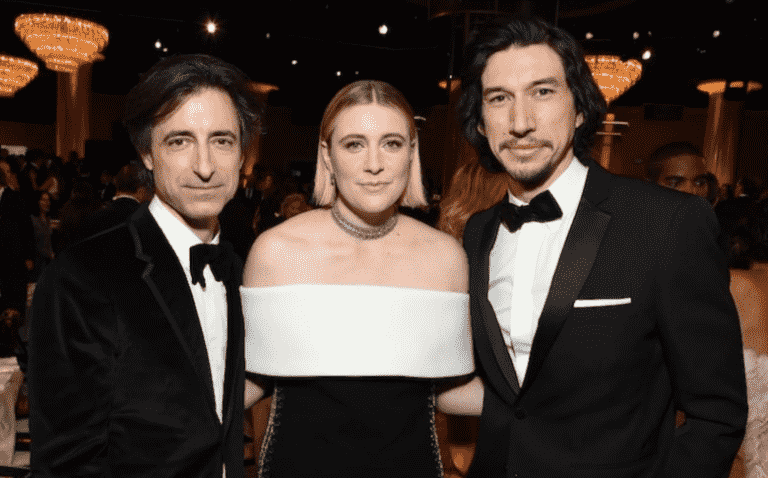 Noah Baumbach, Greta Gerwig, and Adam Driver