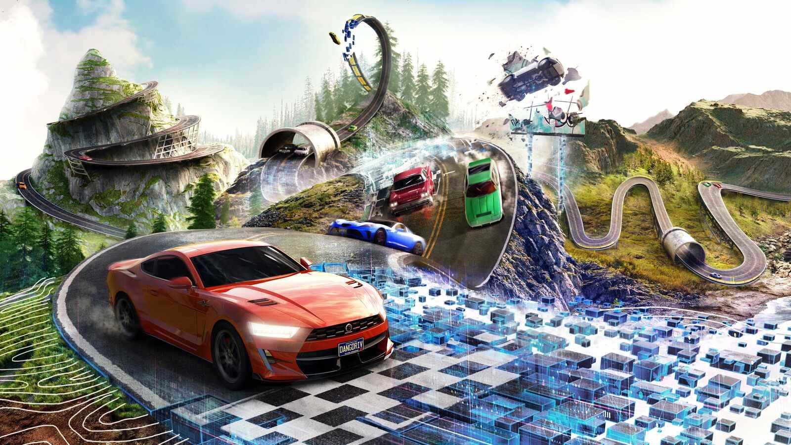 Wreckreation de Dangerous Driving dev est un jeu de course en monde ouvert axé sur le bricolage
