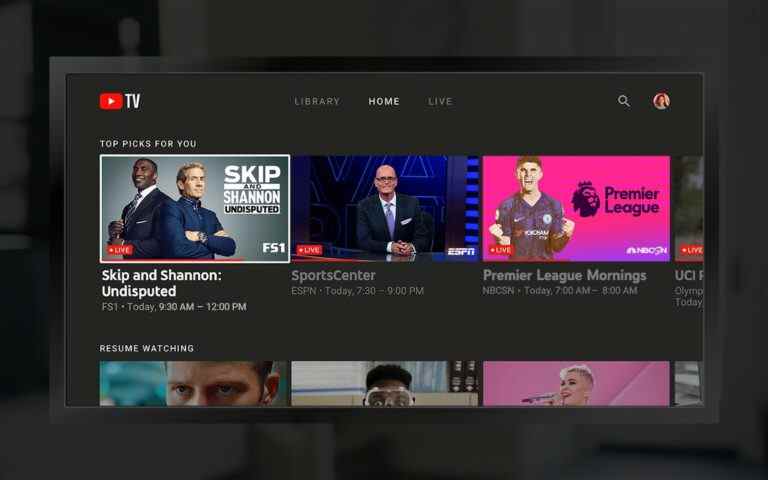 YouTube TV pourrait bientôt obtenir un « mode mosaïque » pour regarder plusieurs flux en direct simultanément