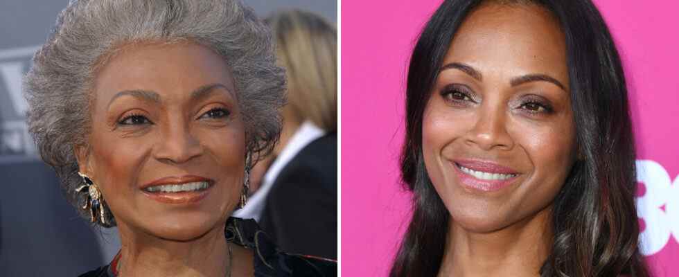 Zoe Saldaña rend hommage à Nichelle Nichols : « A True Star » le plus populaire doit être lu Inscrivez-vous aux newsletters Variety Plus de nos marques