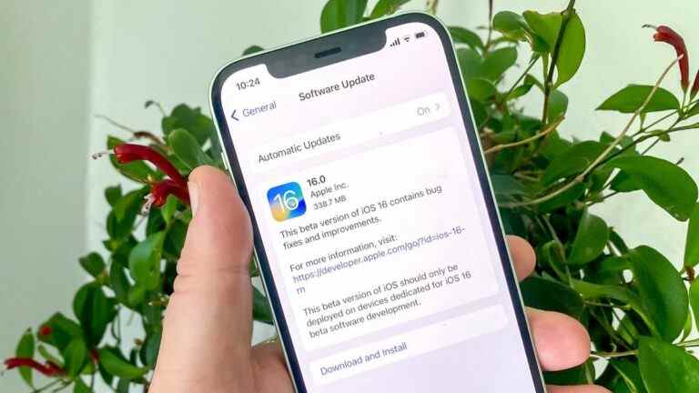 iOS 16 beta 7 arrive, avec une version complète au coin de la rue