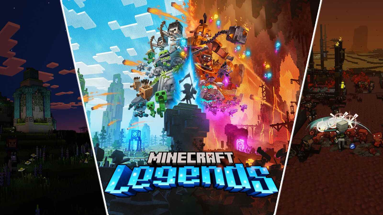 Minecraft Legends est plein de caractère, respire l'authenticité, a l'air brillant… et ressemble un peu à Brutal Legend

