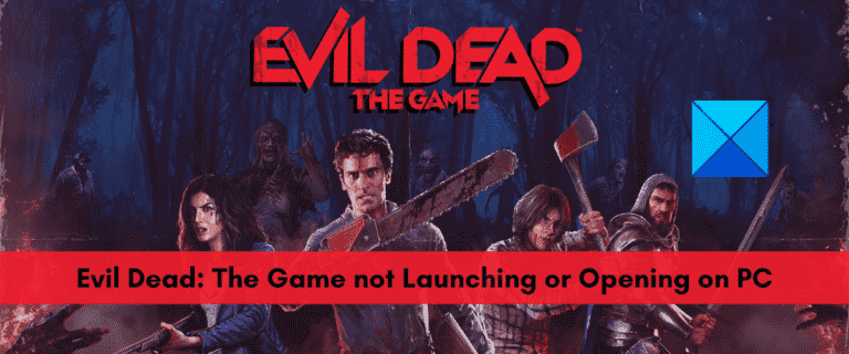 Problèmes Evil Dead The Game : Ne se lance pas ou ne s’ouvre pas sur PC