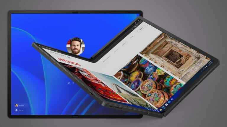 Le nouveau ThinkPad X1 Fold de Lenovo a un écran pliable de 16,3 pouces