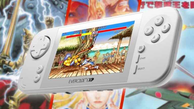 Evercade EXP Handheld sera livré avec 18 titres Capcom classiques
