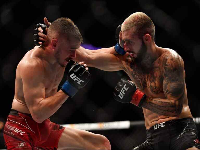 Les Canadiens Jourdain et Makdessi perdent par décision alors que l’UFC détient sa première carte de combat en France