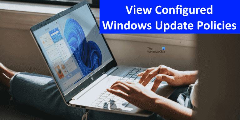 Comment afficher les stratégies de mise à jour Windows configurées appliquées à votre ordinateur