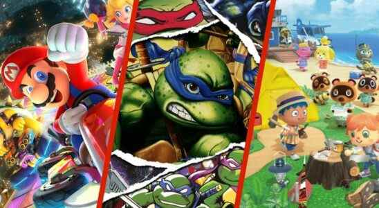 Charts britanniques : TMNT : la collection Cowabunga fait peau neuve sur Switch