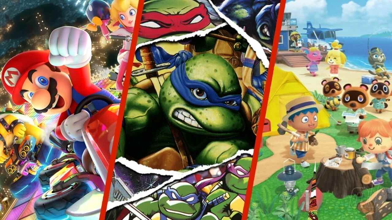 Charts britanniques : TMNT : la collection Cowabunga fait peau neuve sur Switch
