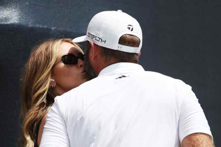 Paulina Gretzky célèbre la victoire de 4 millions de dollars de LIV de Dustin Johnson sur un jet privé