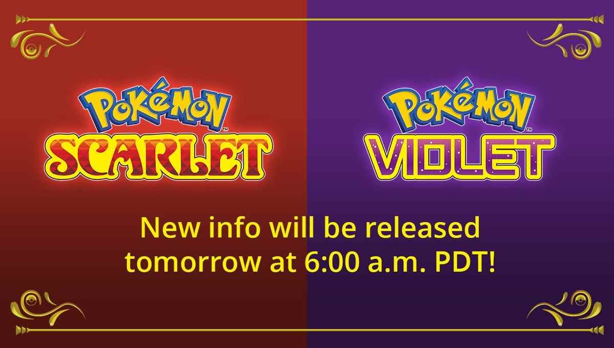 Les nouvelles de Pokemon Scarlet et Pokemon Violet sont prévues pour le 7 septembre
