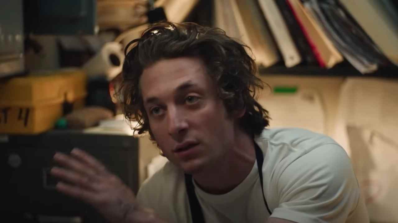 Jeremy Allen White dans le rôle de Carmy dans The Bear