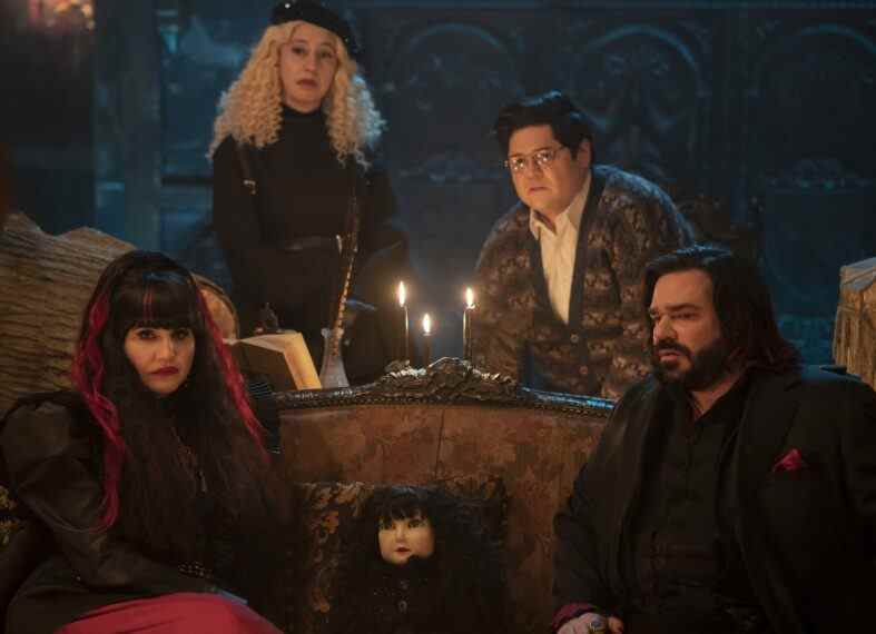 Ce que nous faisons dans l'ombre Saison 4 Natasia Demetriou, Kristen Schaal, Harvey Guillen, Matt Berry