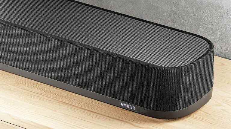 La barre de son Sennheiser Ambeo Soundbar Plus vise à offrir un son monstre pour moins cher