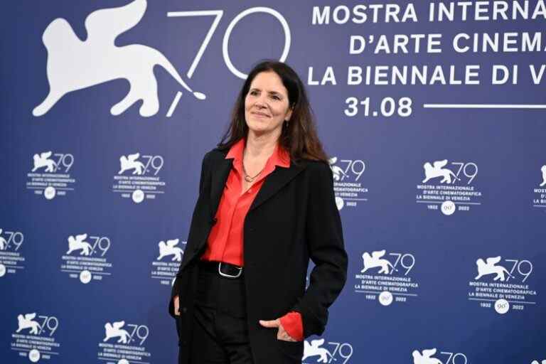 VENICE, ITALY - SEPTEMBER 03: Director Laura Poitras attends the photocall for "All The Beauty And The Bloodshed" at the 79th Venice International Film Festival on September 03, 2022 in Venice, Italy. (Photo by Kate Green/Getty Images)