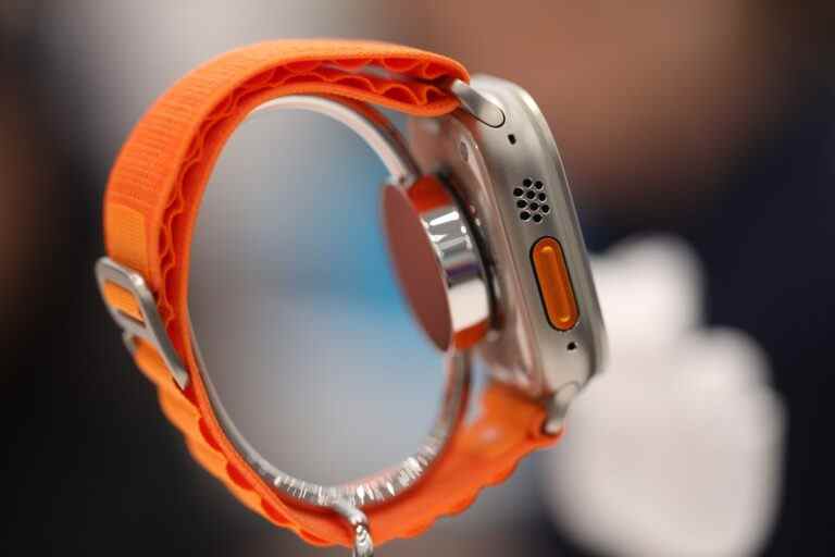 De près avec l’Apple Watch Ultra