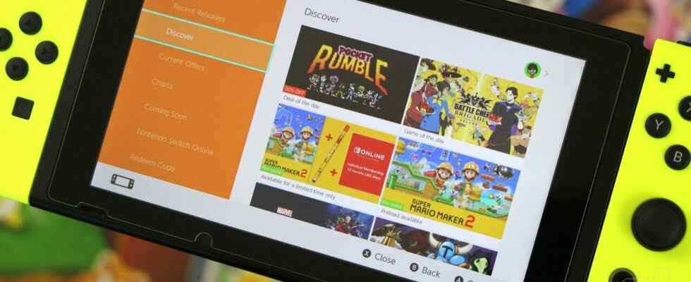 Quelle est la région Switch eShop la moins chère ?