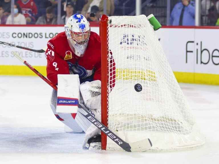 Le gardien Cayden Primeau obtient un contrat à sens unique de trois ans avec les Canadiens