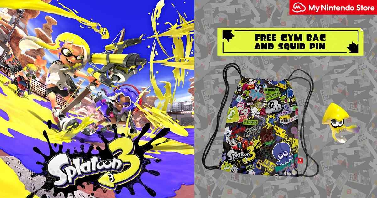 Bonus de précommande Splatoon 3