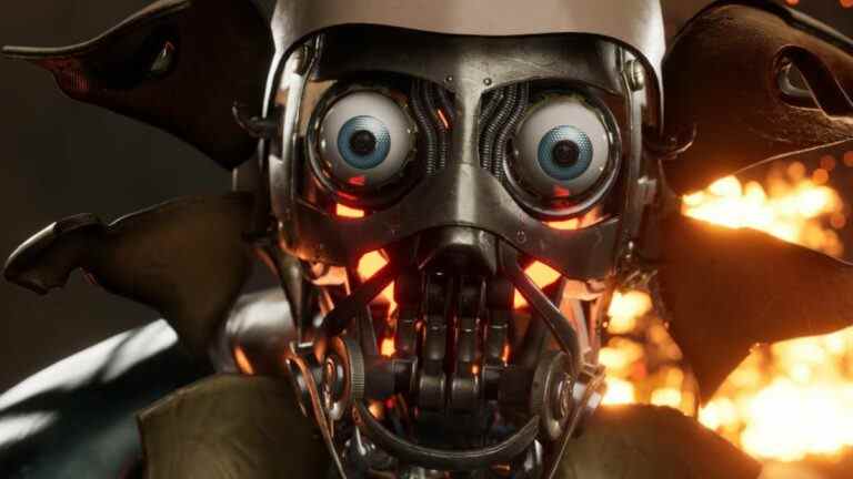 Atomic Heart robot face