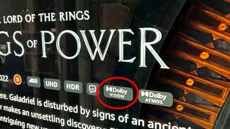 Amazon Prime Video ajoute enfin Dolby Vision HDR sur les téléviseurs… pour 3 émissions
