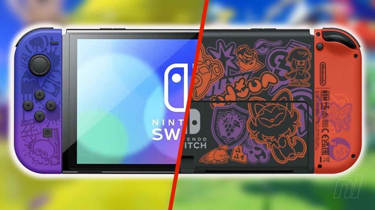  Sondage : Splatoon Switch OLED Vs.  Pokémon Switch OLED - Lequel préférez-vous ?
