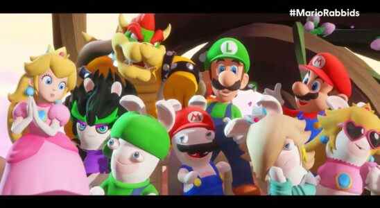 Mario + Lapins Crétins Sparks of Hope Aperçu du gameplay de combat contre le boss Wiggler