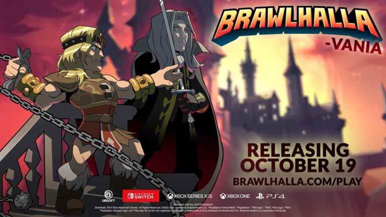 Brawlhalla dévoile sa collaboration avec Castlevania
