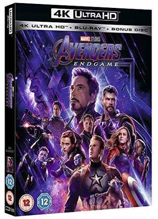 Avengers : Endgame 4K comprend un disque bonus [Blu-ray] [2019] [Region Free]