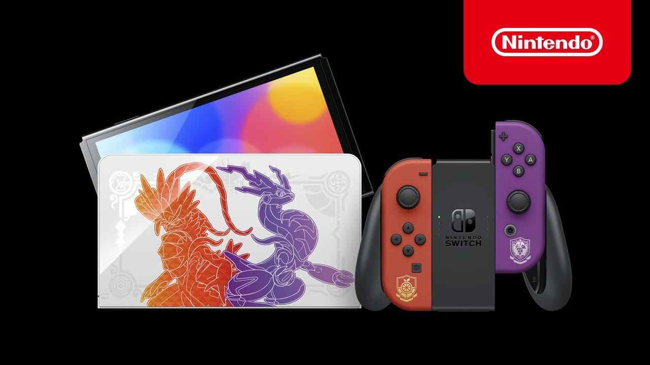 Pokemon Scarlet et Violet Switch OLED dévoilés
