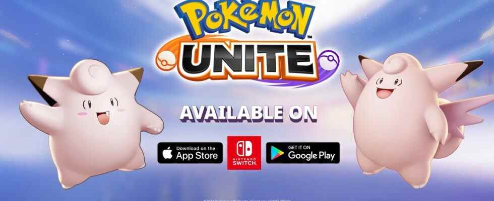 Clefairy et Clefable rejoignent Pokemon Unite