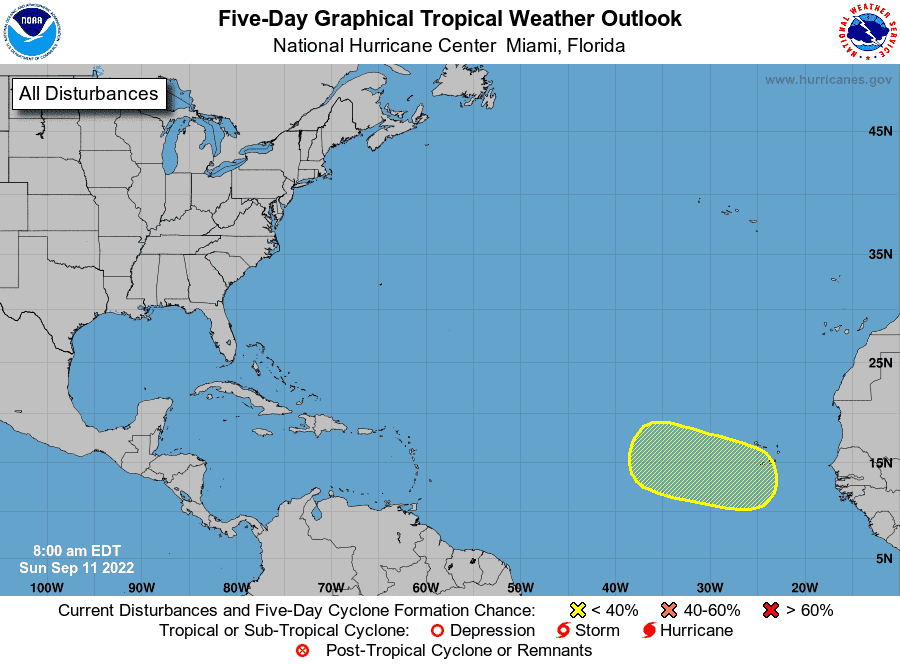 Les tropiques de l'Atlantique sont extraordinairement calmes pour le pic de la saison des ouragans.