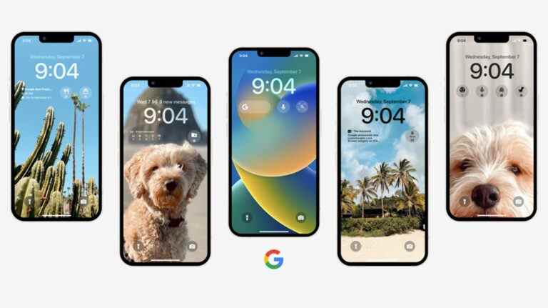 Ces applications Google auront des widgets d’écran de verrouillage iOS 16